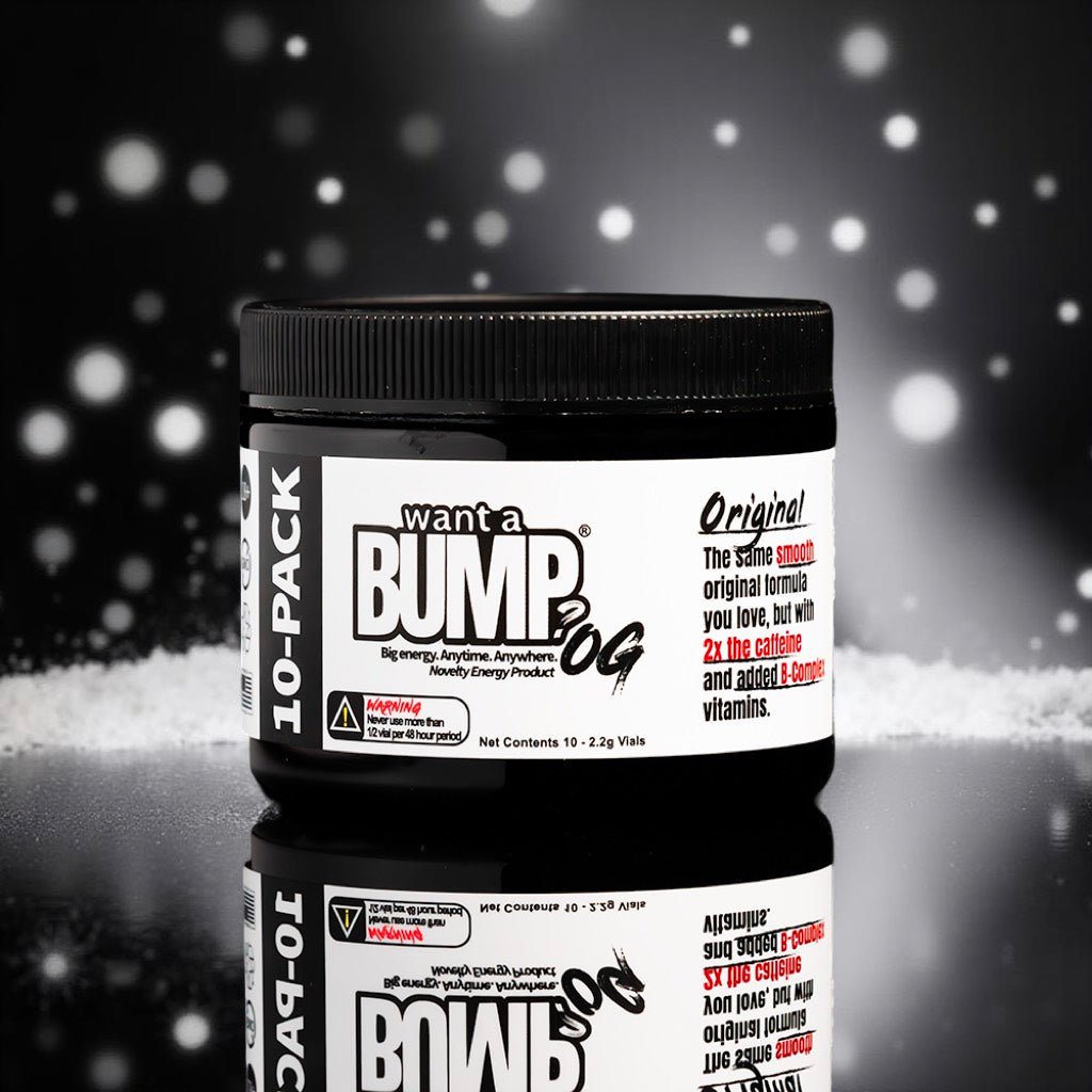 Want A BUMP® OG - Upgraded Formula (1000mg Caffeine Per Vial) - Want A BUMP®