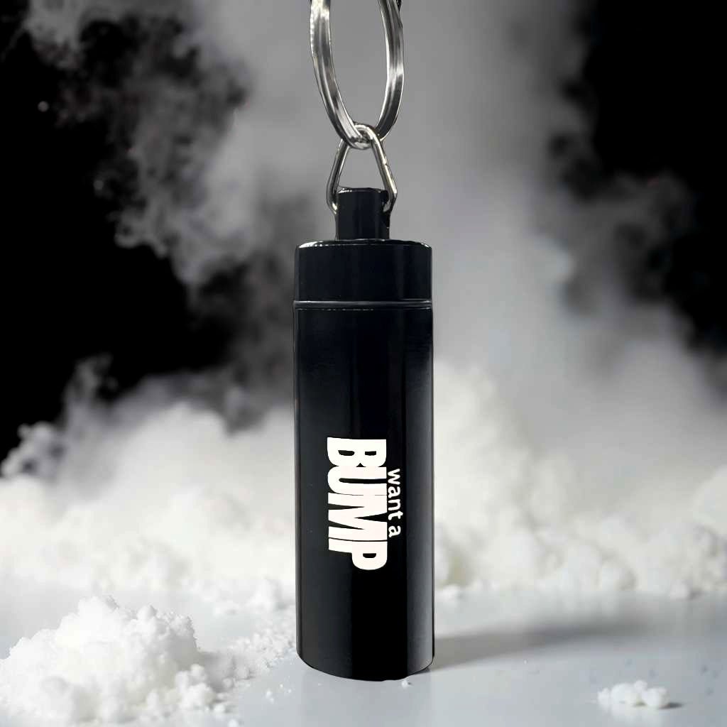 Want A BUMP PowdaPod™ - Metal Travel Dispenser – Want A BUMP®