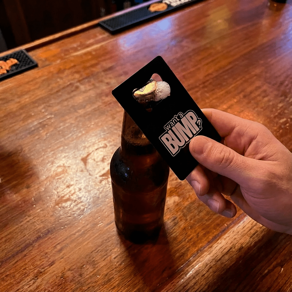 Want A BUMP® - Rack 'n Crack Bottle Opener - Want A BUMP®