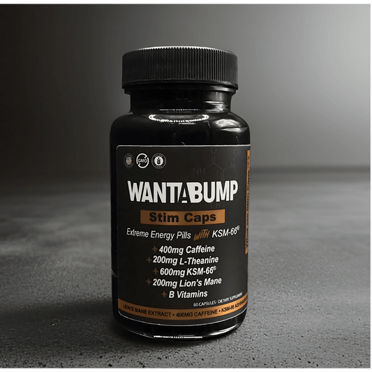 Want A Bump® Stim Caps - Extreme Caffeine Pills - Want A BUMP®
