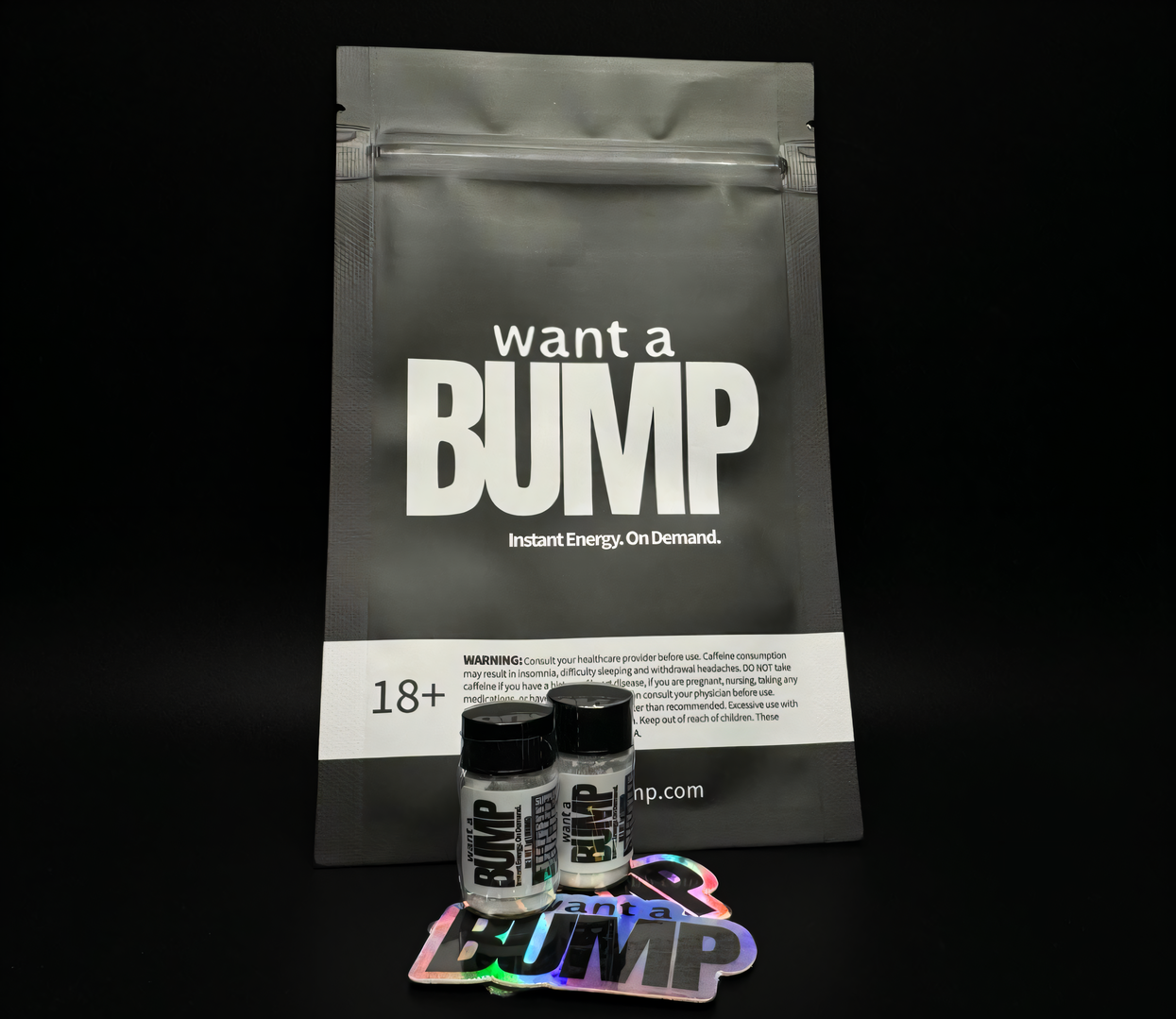 Want A BUMP™ - Energy Spray (400mg Caffeine)