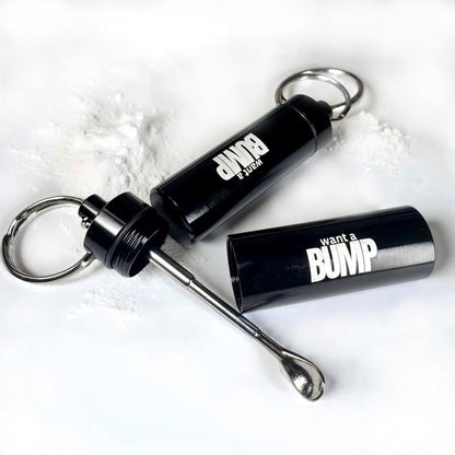 Want A BUMP PowdaPod™ - Metal Travel Dispenser - Want A BUMP®